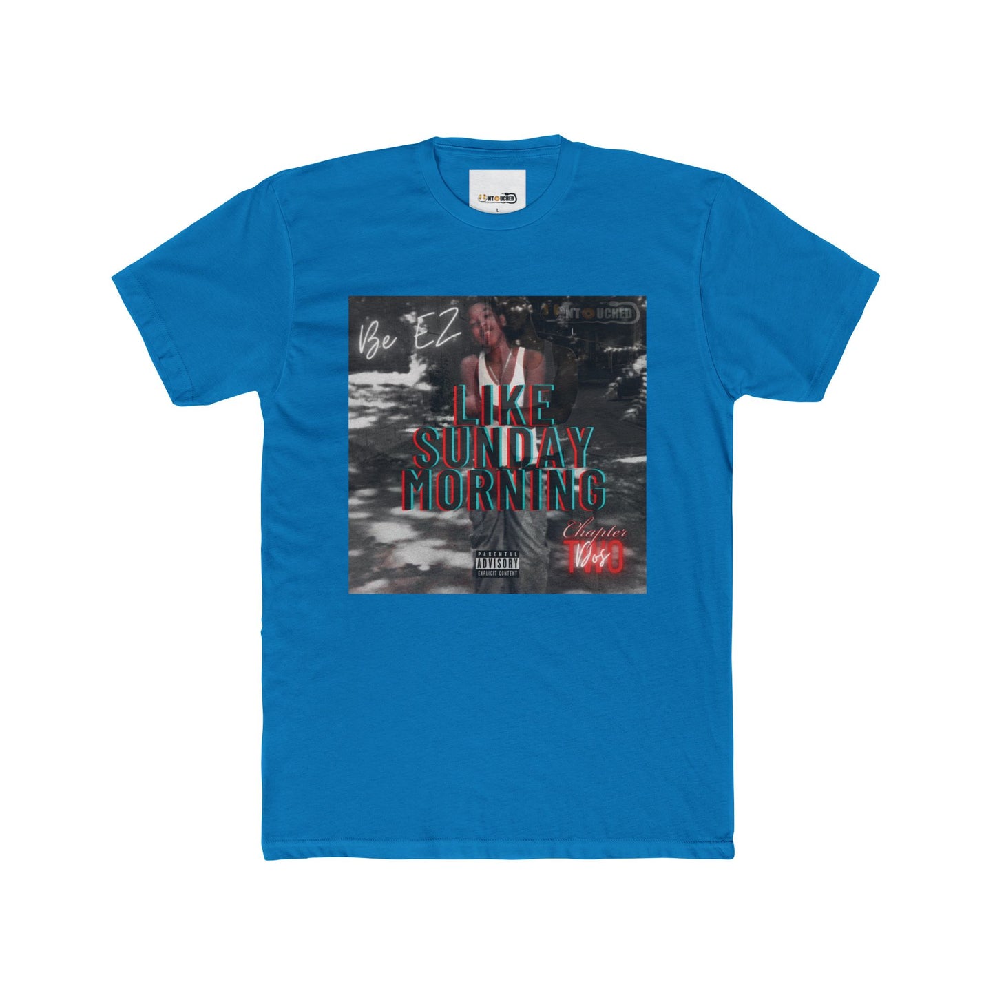 Cover Art Collection Unisex Cotton Crew Tee - 'Like Sunday Morning Part 2' Graphic T-Shirt
