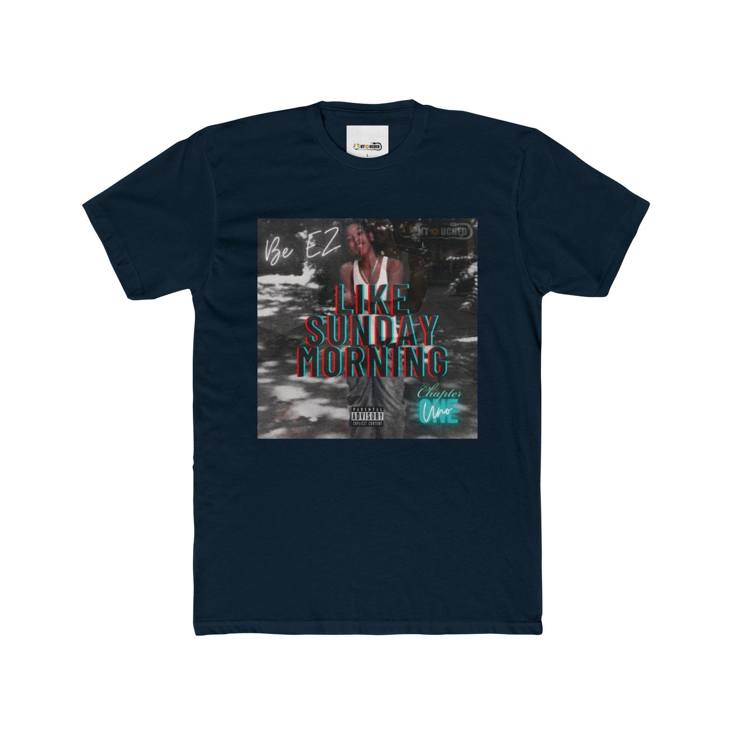 Cover Art Collection Unisex Cotton Crew Tee - 'Like Sunday Morning Part 1' Graphic T-Shirt