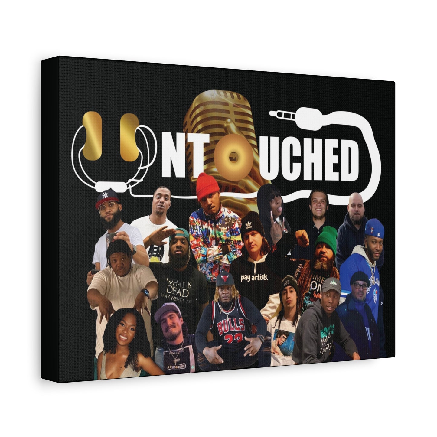 UNTOUCHED Live Music Canvas Art - Stretched Wall Decor for Music Lovers