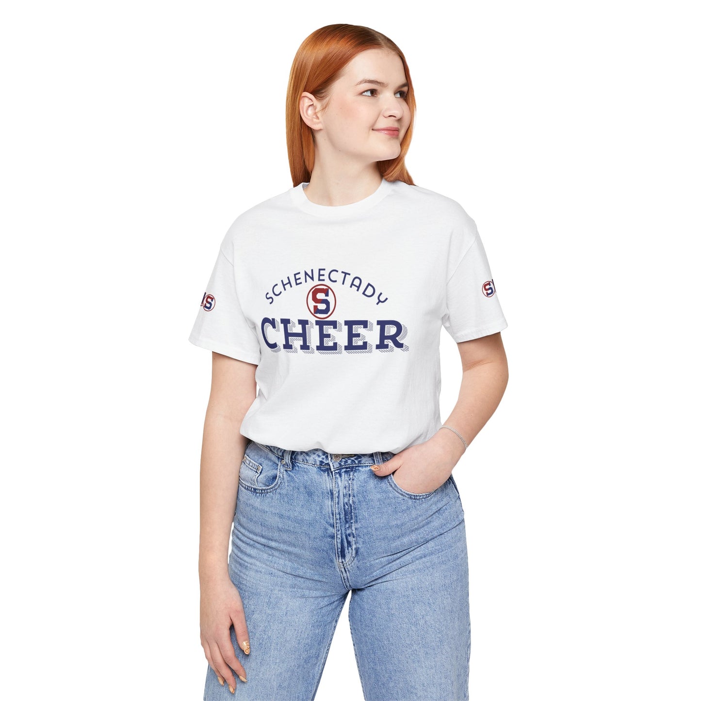 Schenectady Patriots Graphic Tee, Unisex Short Sleeve Shirt, Gift for Sports Fans, Fun Americana Apparel