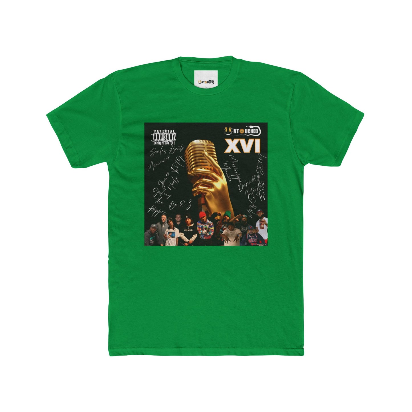 Cover Art Collection Unisex Cotton Crew Tee - 'XVI' Graphic T-Shirt