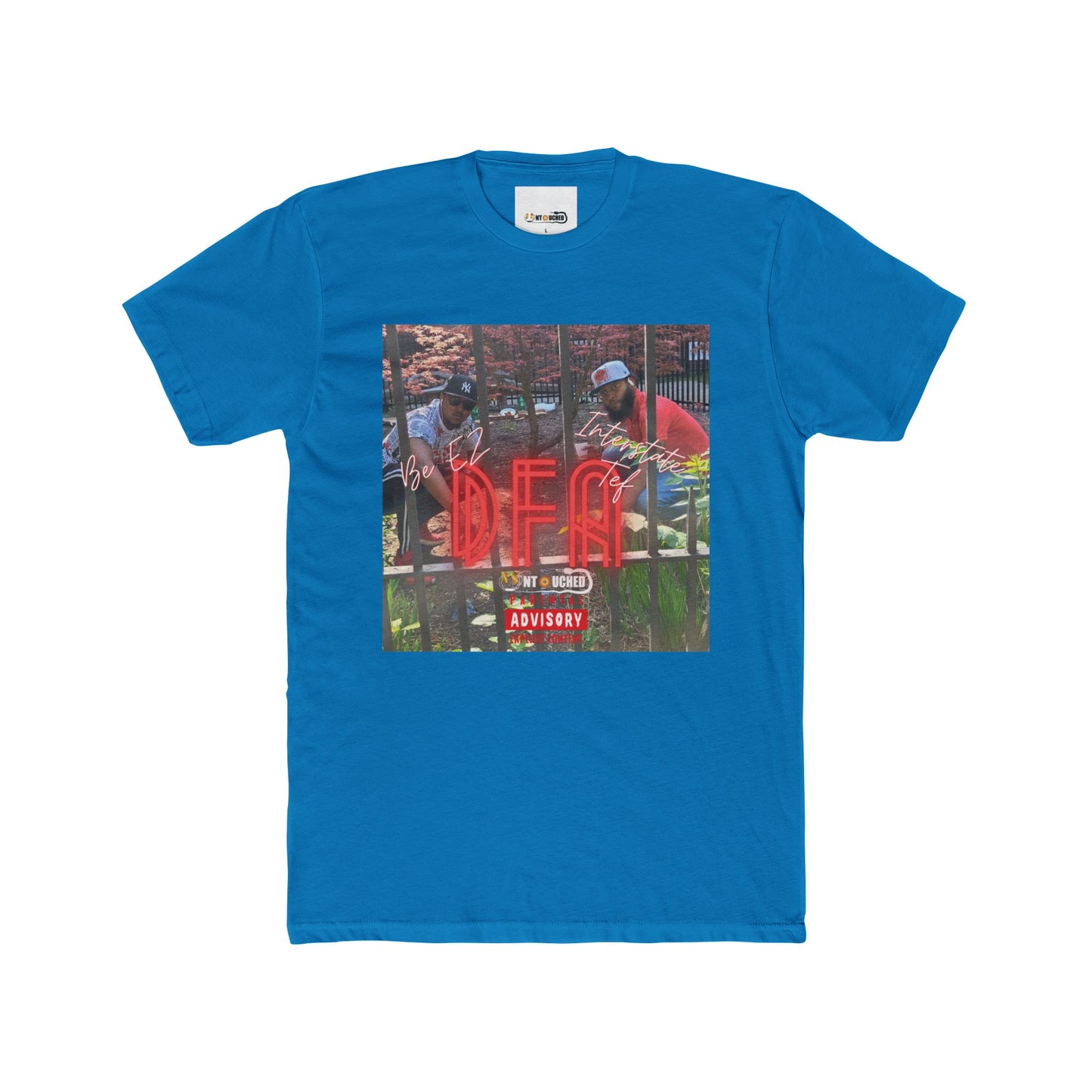Cover Art Collection Unisex Cotton Crew Tee - 'DFA' Graphic T-Shirt