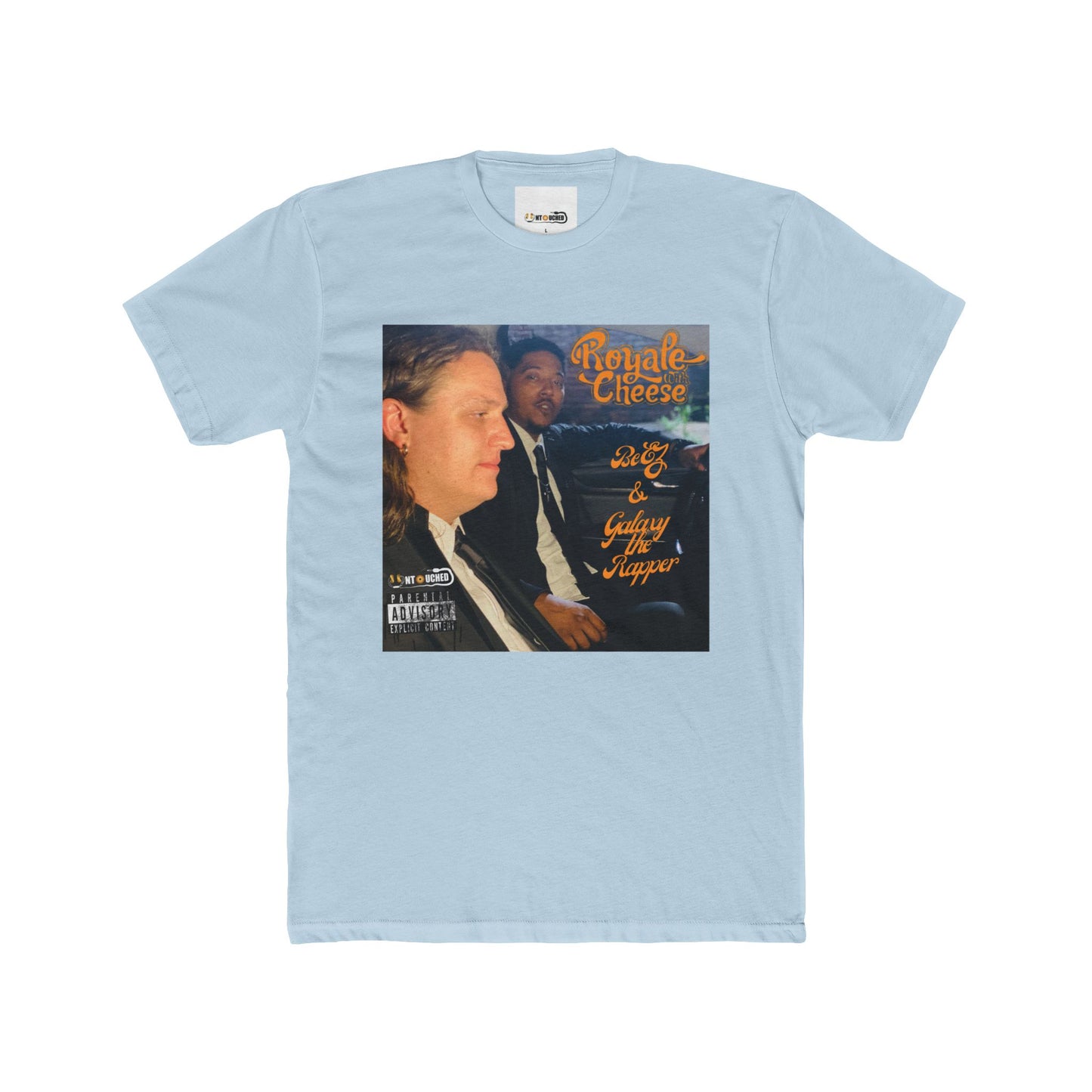 Cover Art Collection Unisex Cotton Crew Tee - 'Royale With Cheese' Graphic T-Shirt