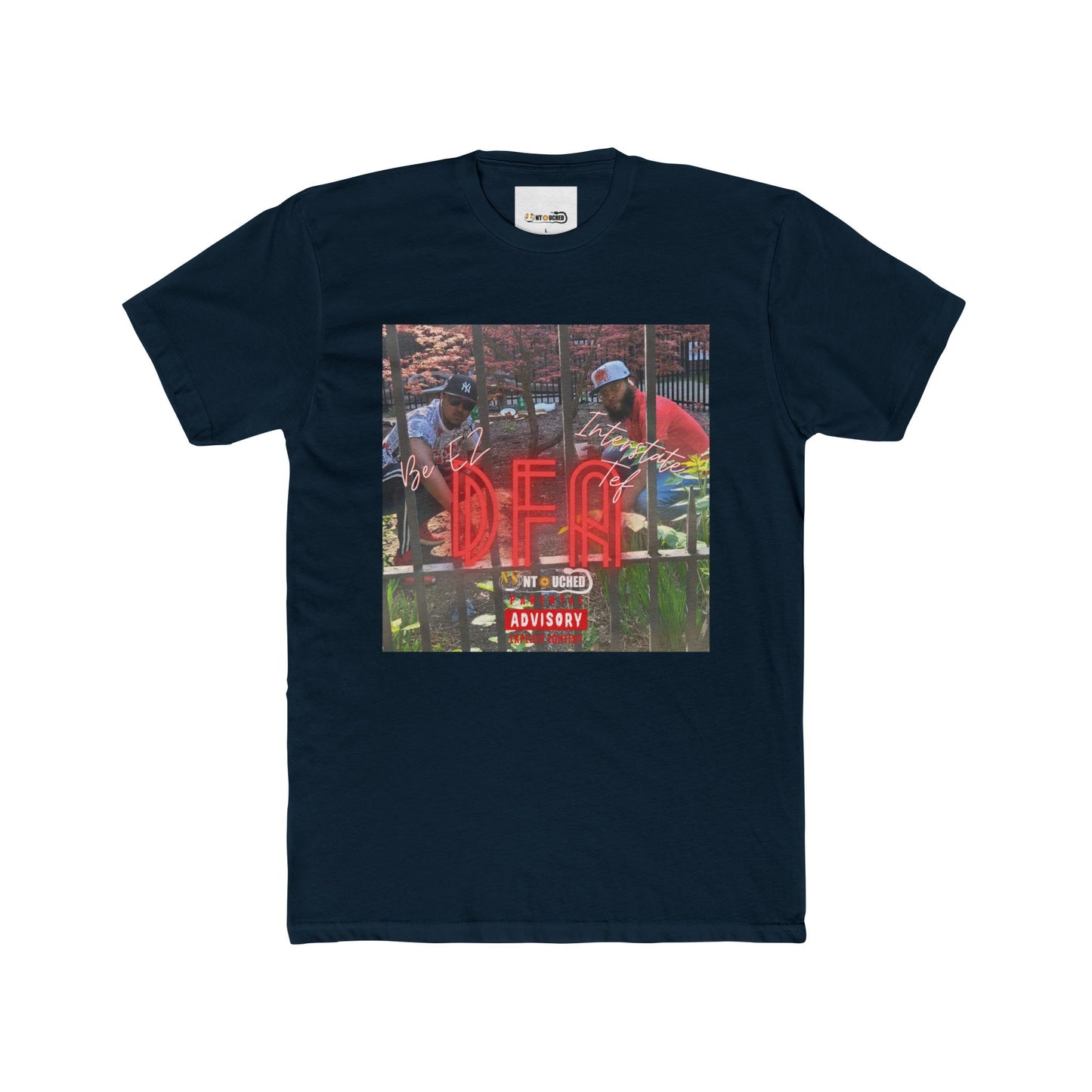 Cover Art Collection Unisex Cotton Crew Tee - 'DFA' Graphic T-Shirt