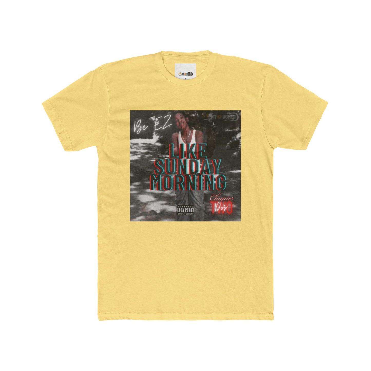Cover Art Collection Unisex Cotton Crew Tee - 'Like Sunday Morning Part 2' Graphic T-Shirt