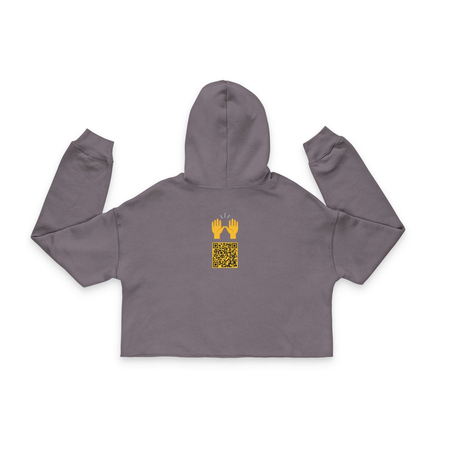 Stylish UNTOUCHED Women's Cropped Hoodie