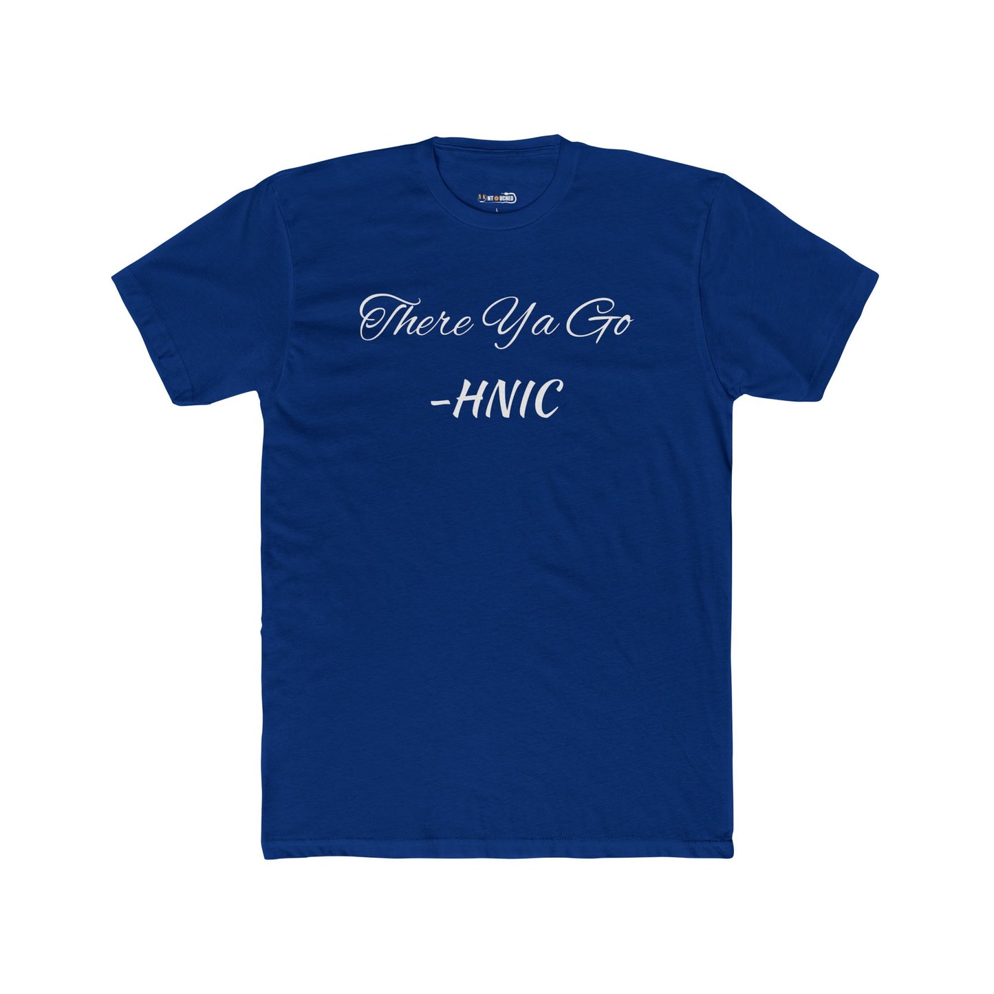 Unisex HNIC Cotton Crew Tee - Fun Emoji Design for Everyday Wear