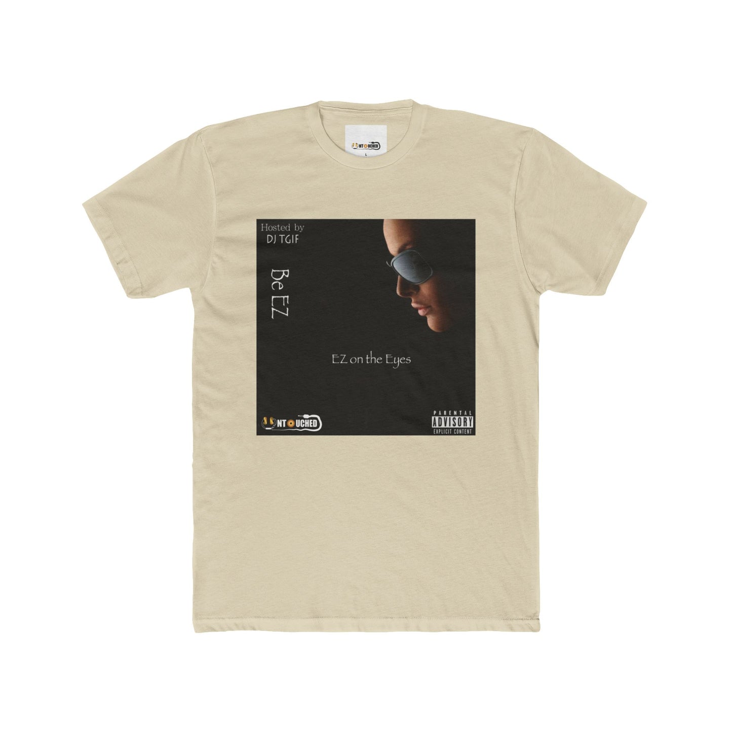 Cover Art Collection Unisex Cotton Crew Tee - 'EZ on the Eyes' Graphic T-Shirt