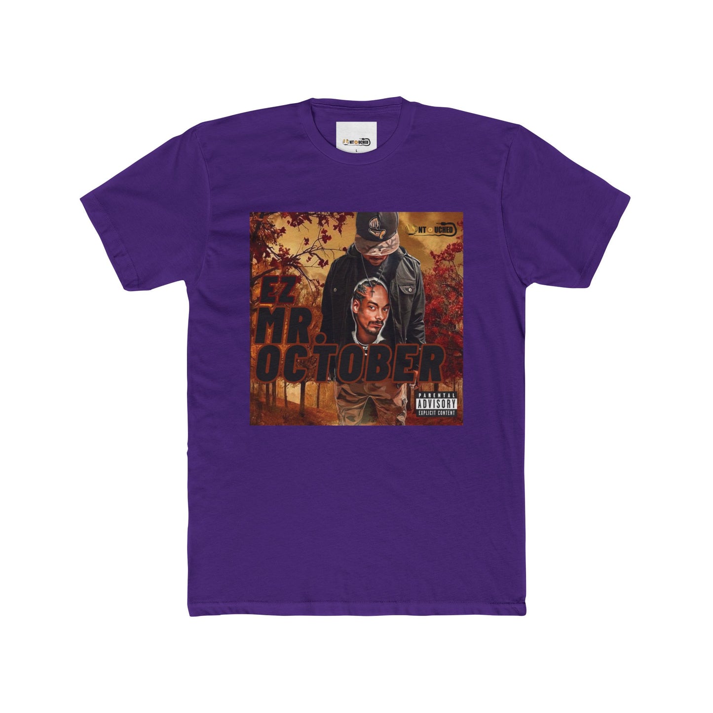 Cover Art Collection Unisex Cotton Crew Tee - 'Mr. October' Graphic T-Shirt