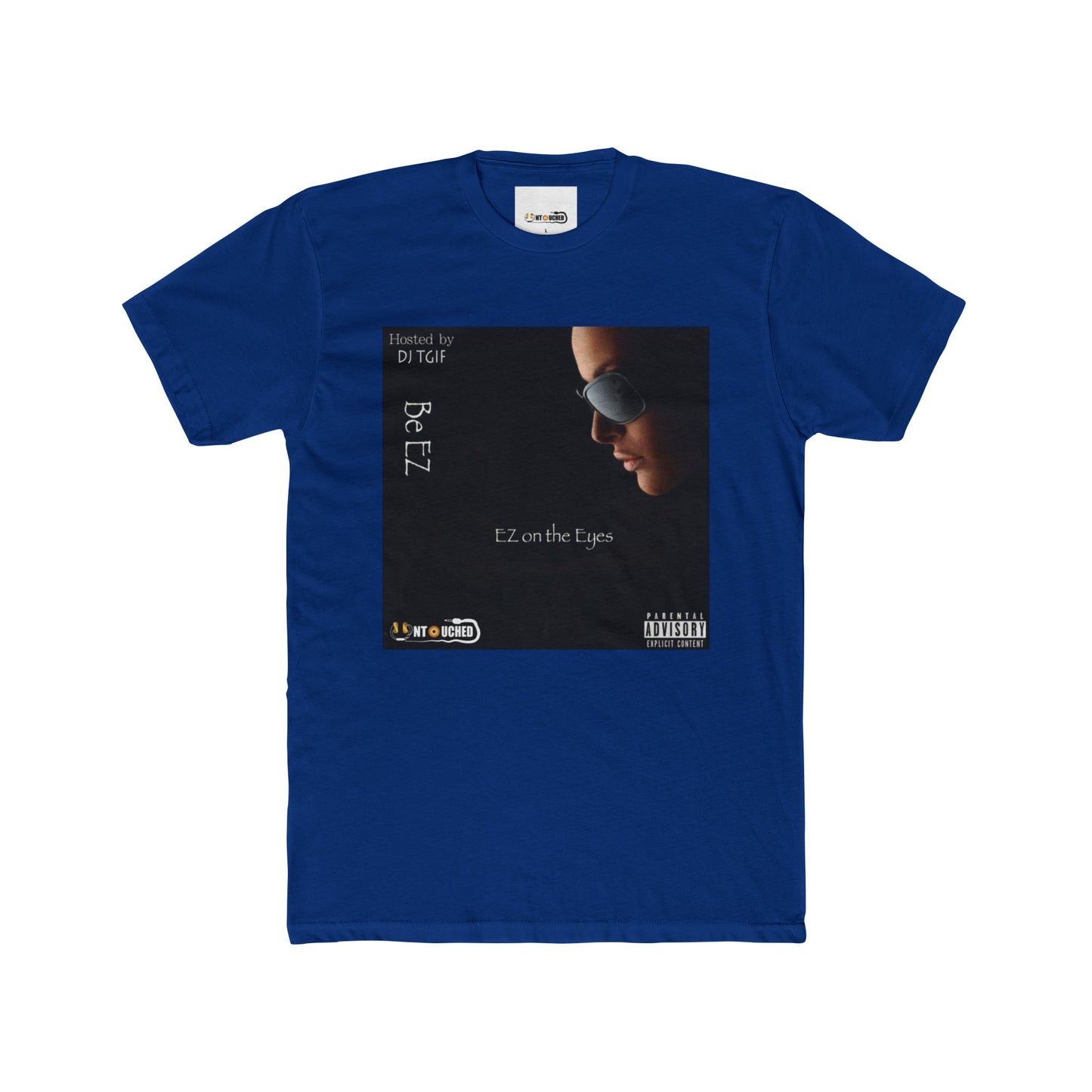 Cover Art Collection Unisex Cotton Crew Tee - 'EZ on the Eyes' Graphic T-Shirt