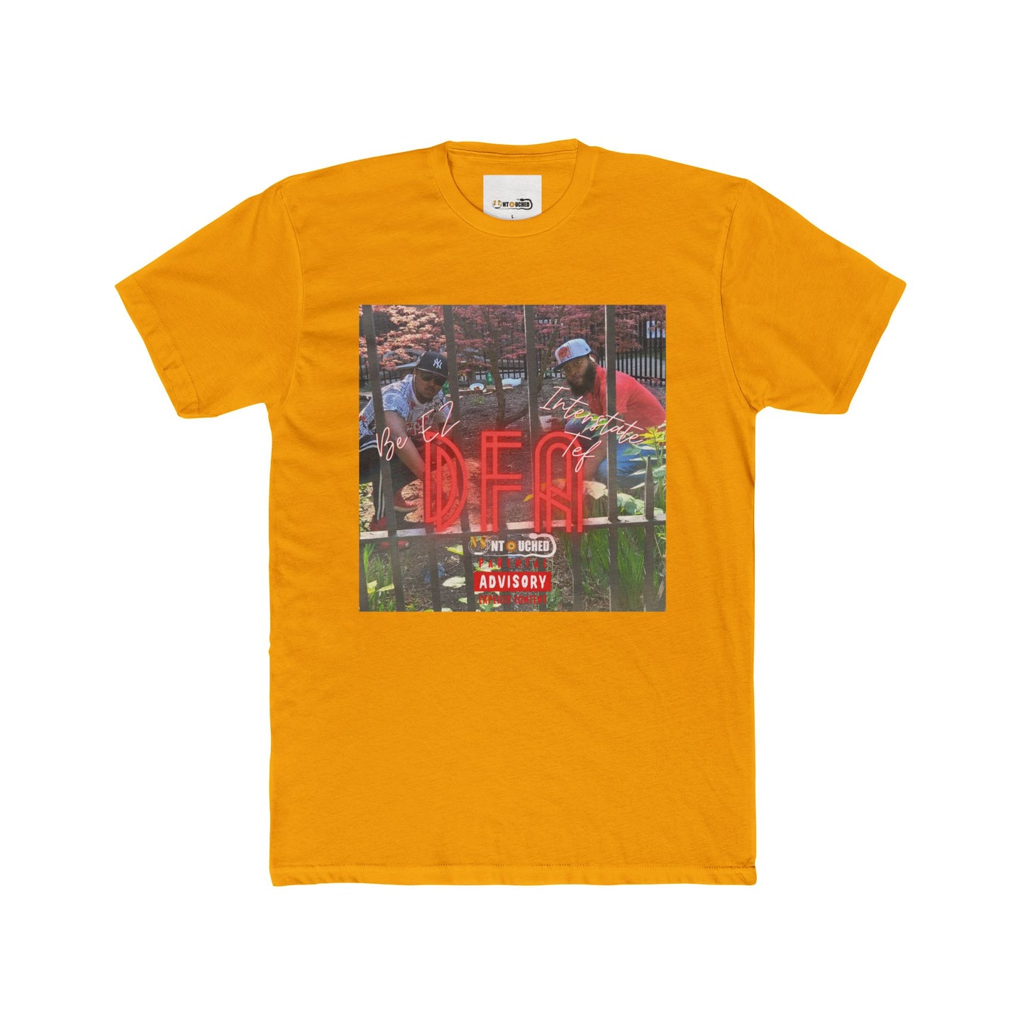 Cover Art Collection Unisex Cotton Crew Tee - 'DFA' Graphic T-Shirt