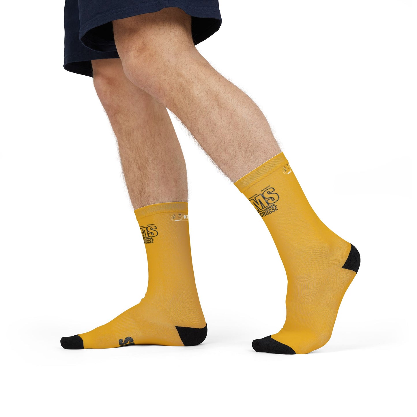 SMS Crew Socks for Youth Ladies Lacrosse Fans
