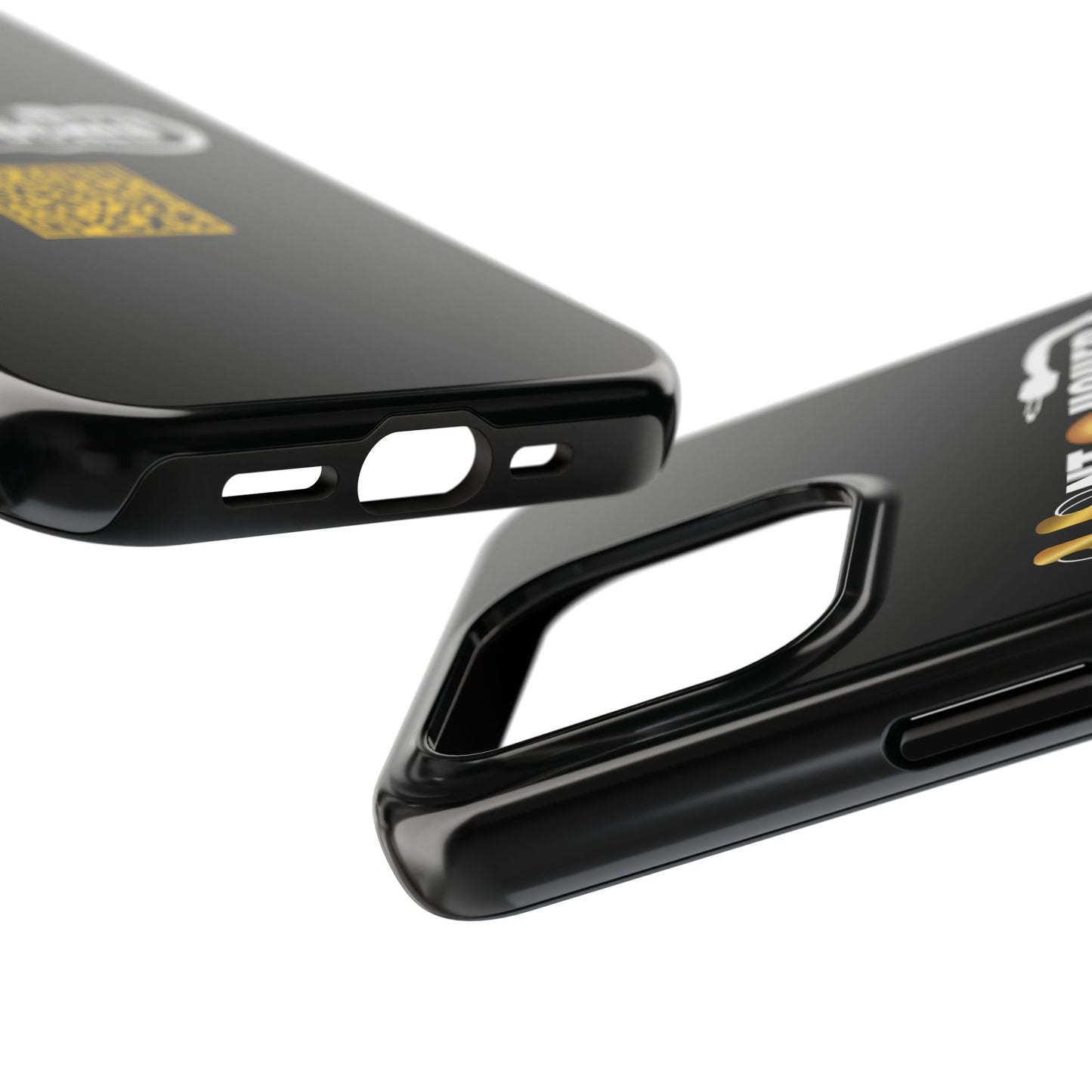 Durable Tough UNTOUCHED Phone Cases with Unique QR Design - Perfect for Tech Lovers