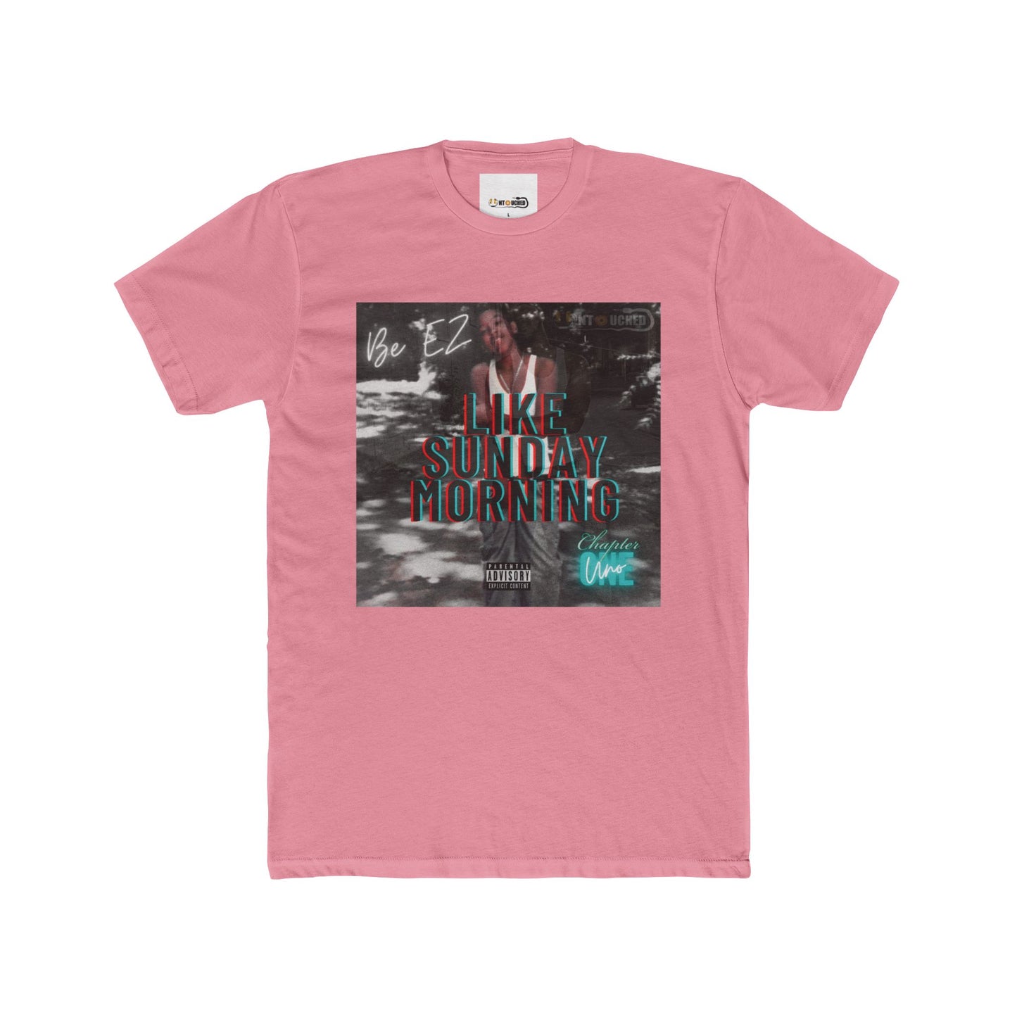 Cover Art Collection Unisex Cotton Crew Tee - 'Like Sunday Morning Part 1' Graphic T-Shirt