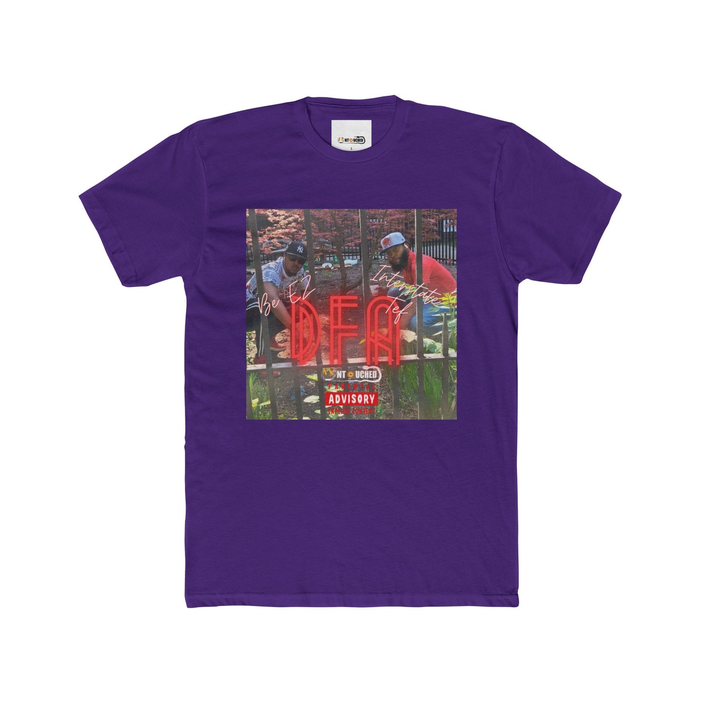 Cover Art Collection Unisex Cotton Crew Tee - 'DFA' Graphic T-Shirt