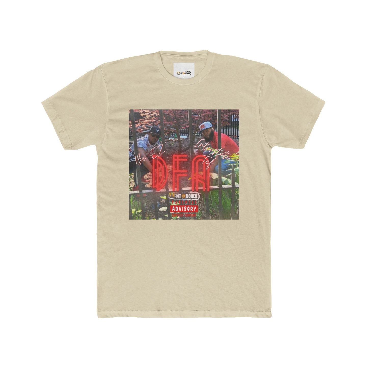 Cover Art Collection Unisex Cotton Crew Tee - 'DFA' Graphic T-Shirt