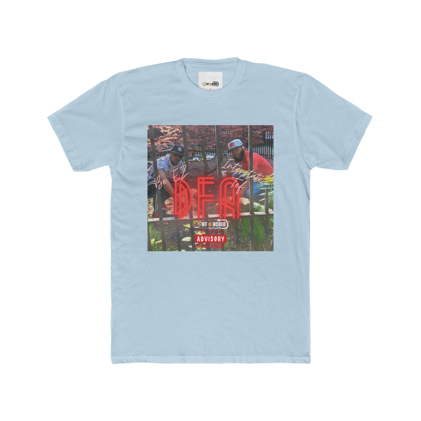 Cover Art Collection Unisex Cotton Crew Tee - 'DFA' Graphic T-Shirt