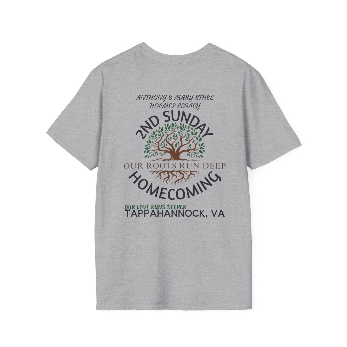 Anthony & Mary Ethel Holmes Family Reunion T-Shirt — 2026