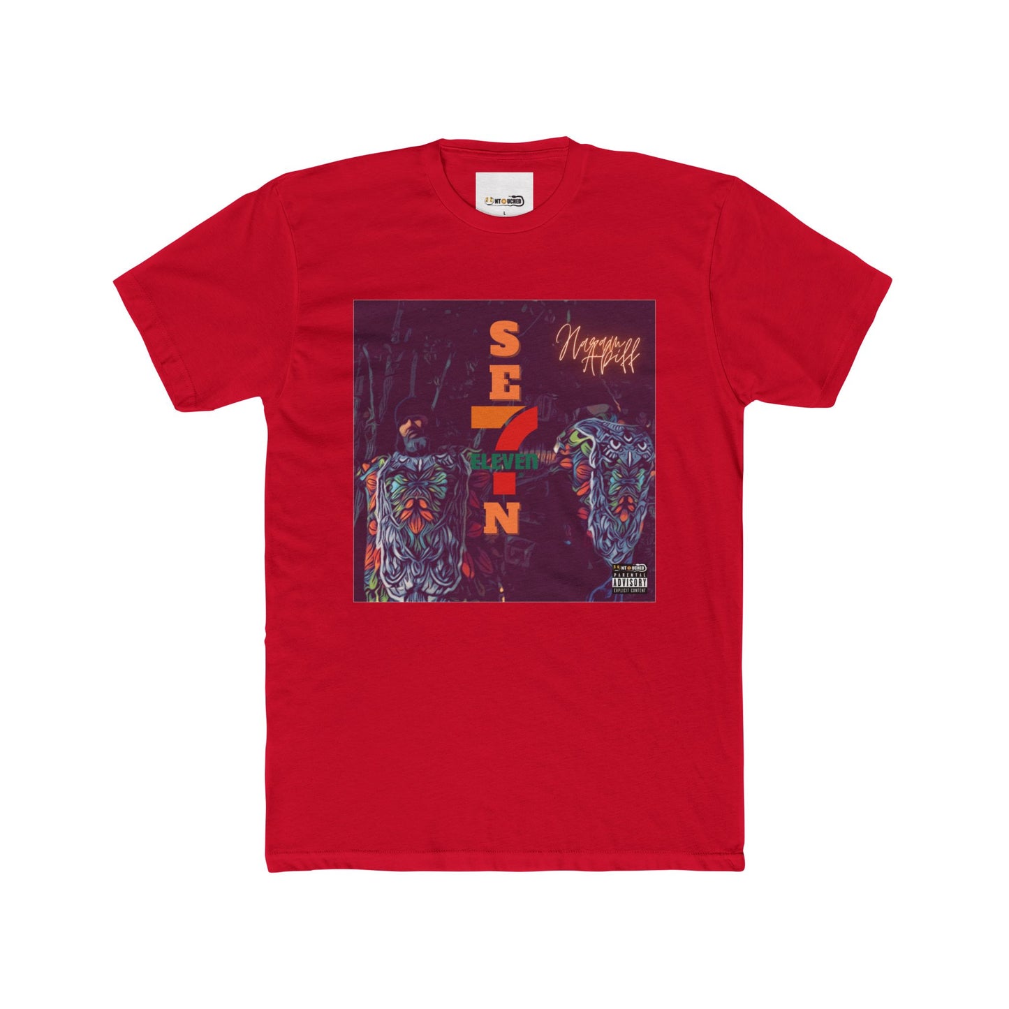 Cover Art Collection Unisex Cotton Crew Tee - '7 Eleven' Graphic T-Shirt