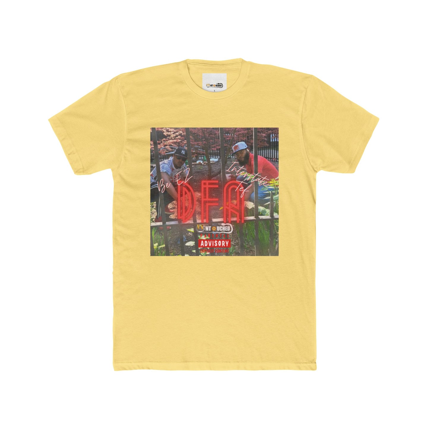 Cover Art Collection Unisex Cotton Crew Tee - 'DFA' Graphic T-Shirt
