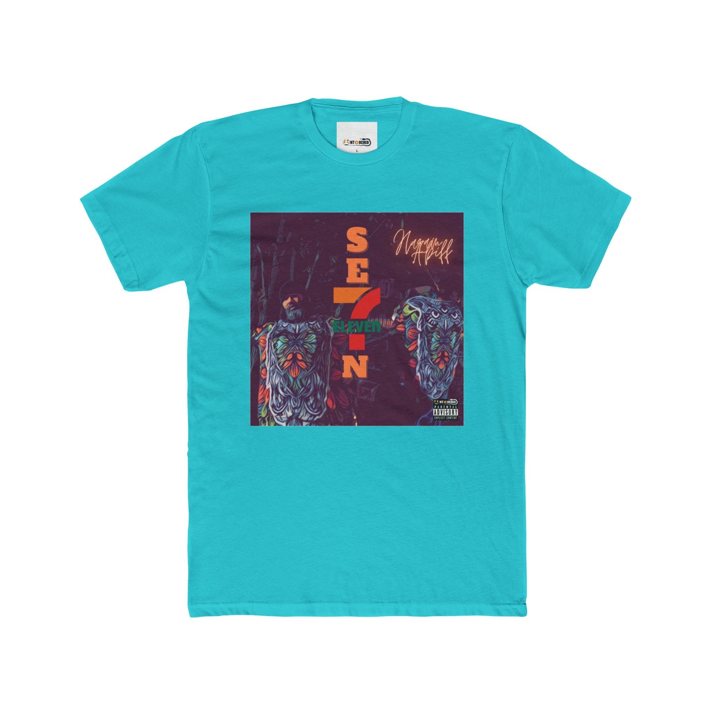 Cover Art Collection Unisex Cotton Crew Tee - '7 Eleven' Graphic T-Shirt