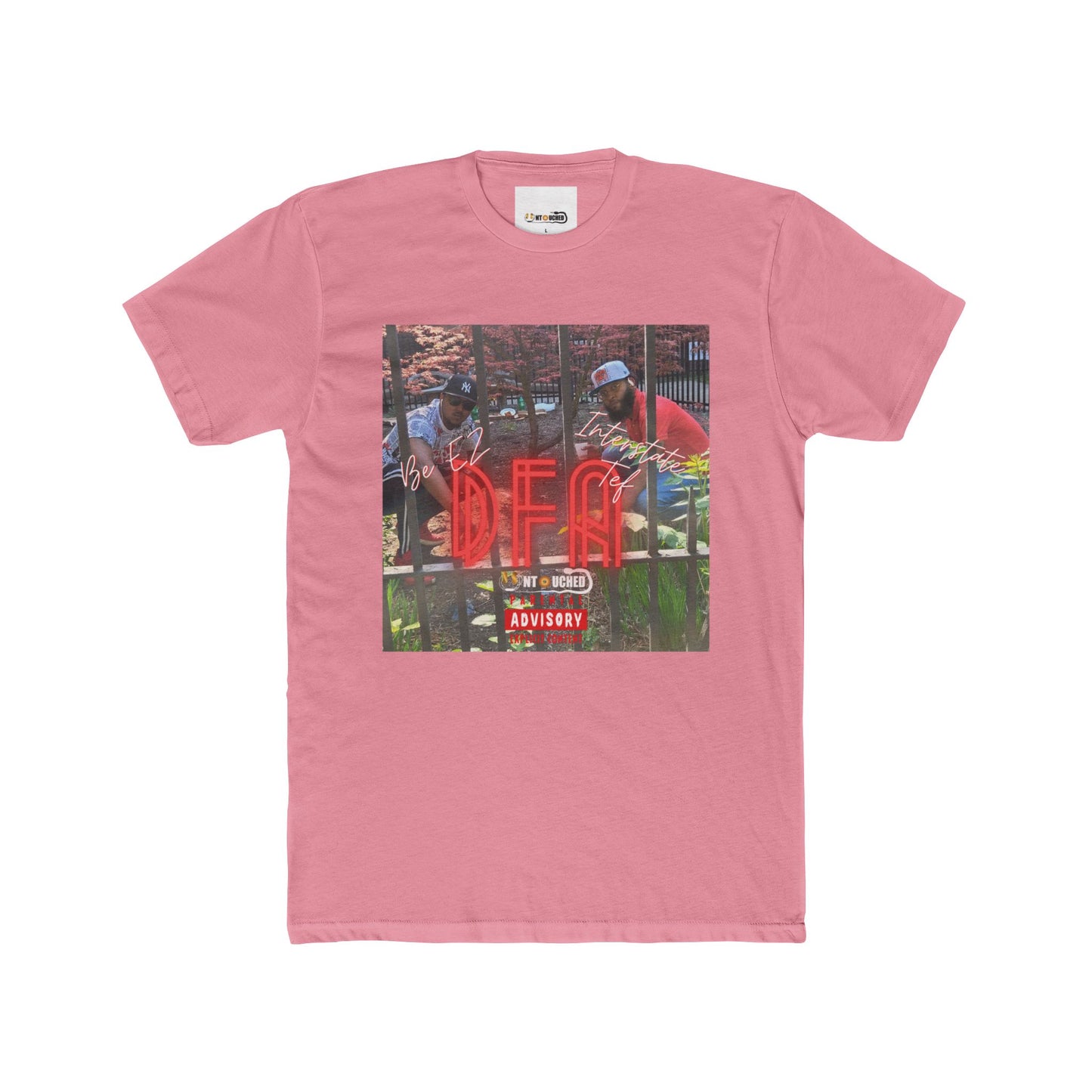 Cover Art Collection Unisex Cotton Crew Tee - 'DFA' Graphic T-Shirt