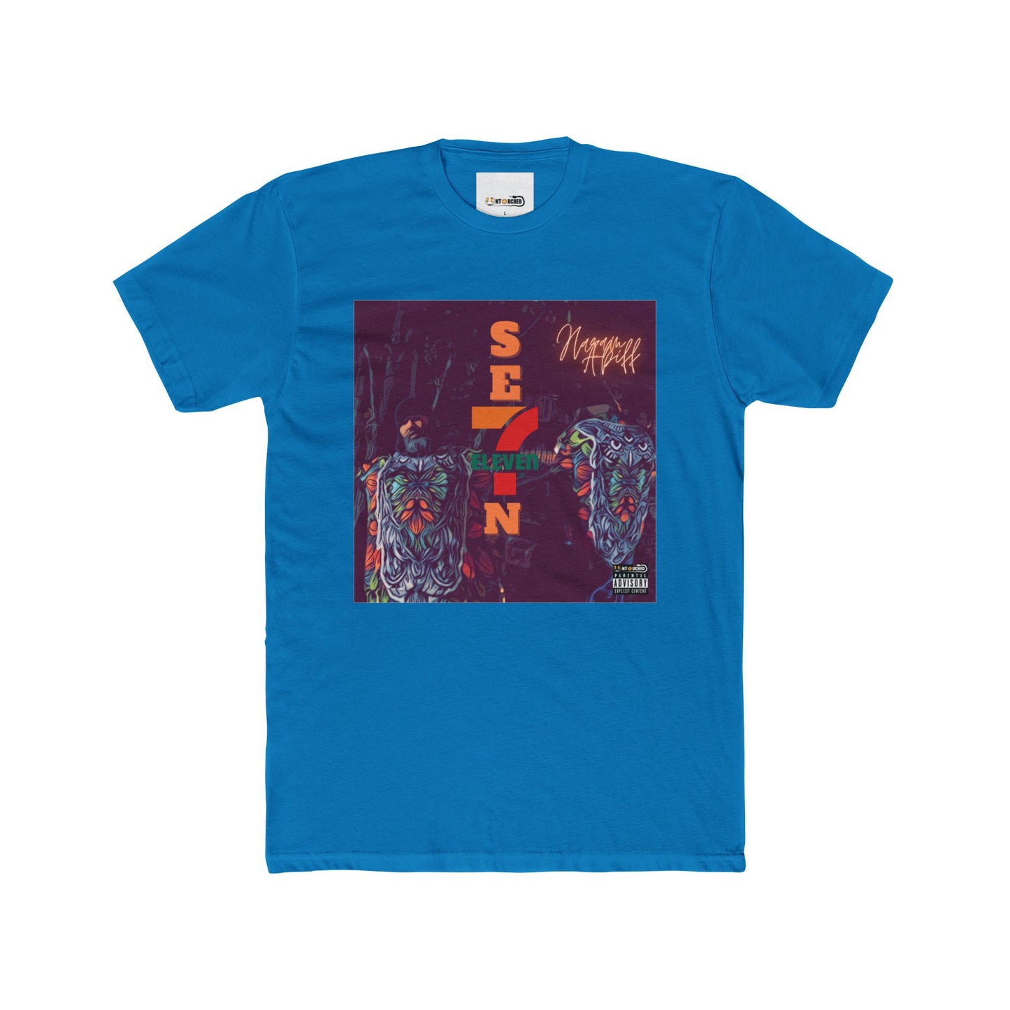 Cover Art Collection Unisex Cotton Crew Tee - '7 Eleven' Graphic T-Shirt