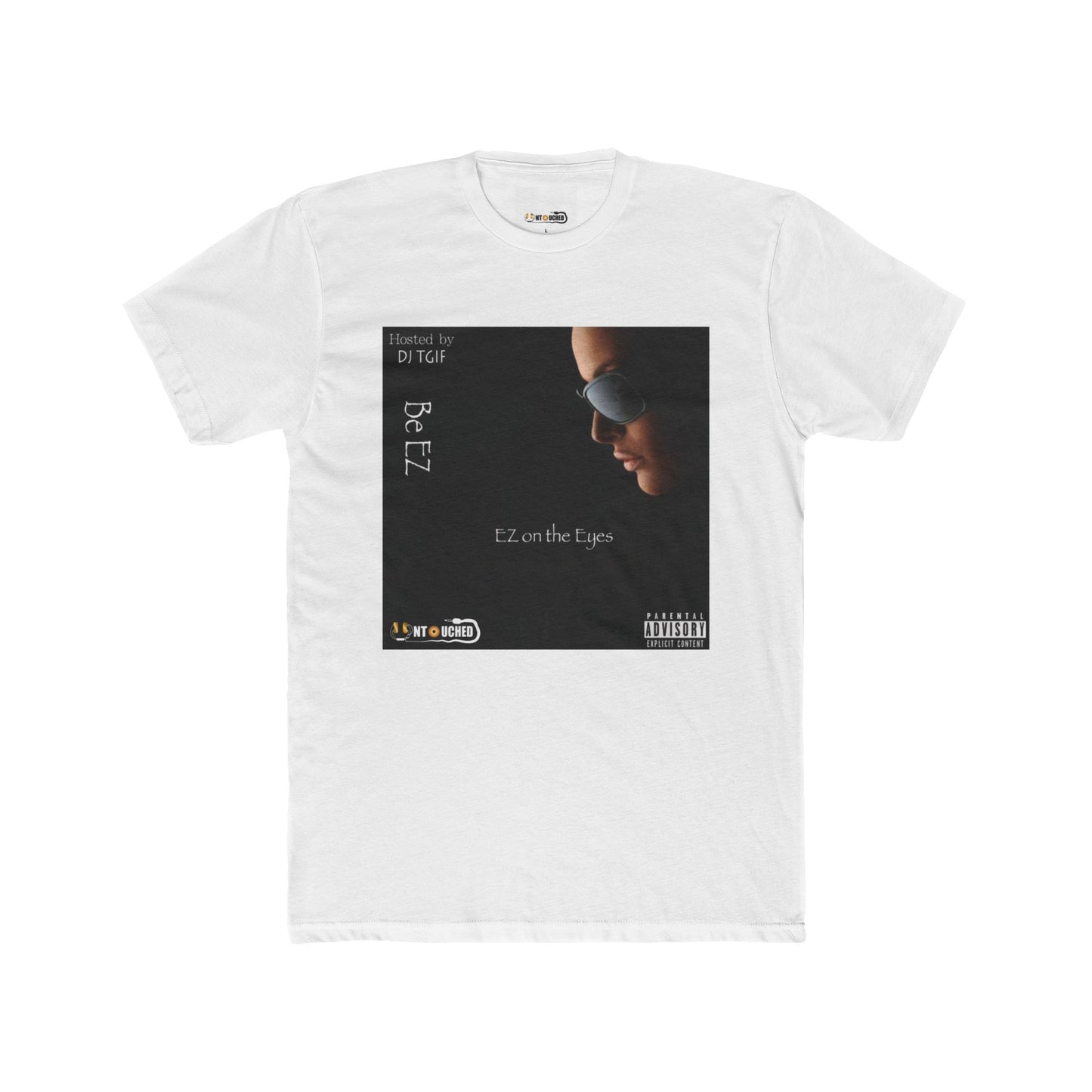 Cover Art Collection Unisex Cotton Crew Tee - 'EZ on the Eyes' Graphic T-Shirt