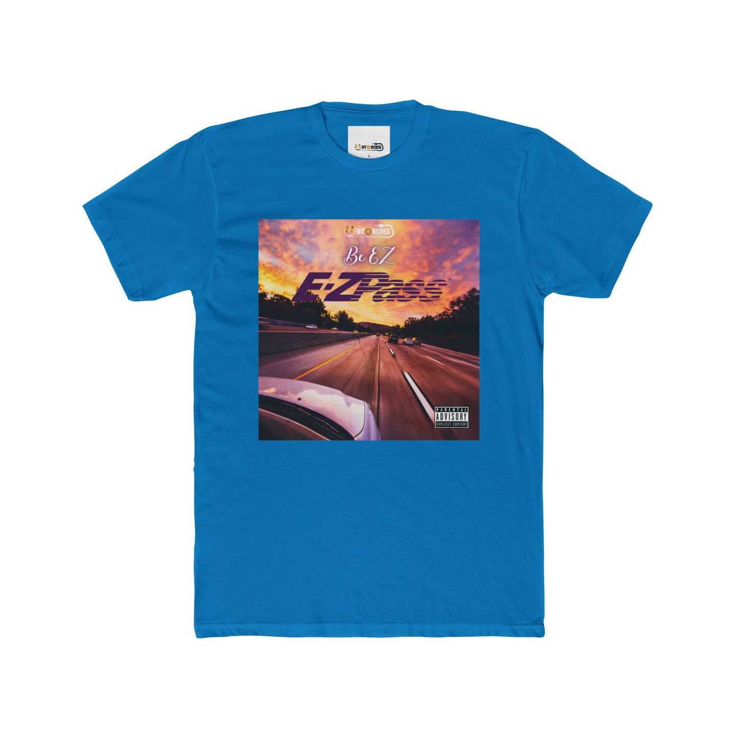 Cover Art Collection Unisex Cotton Crew Tee - 'EZ Pass' Graphic T-Shirt