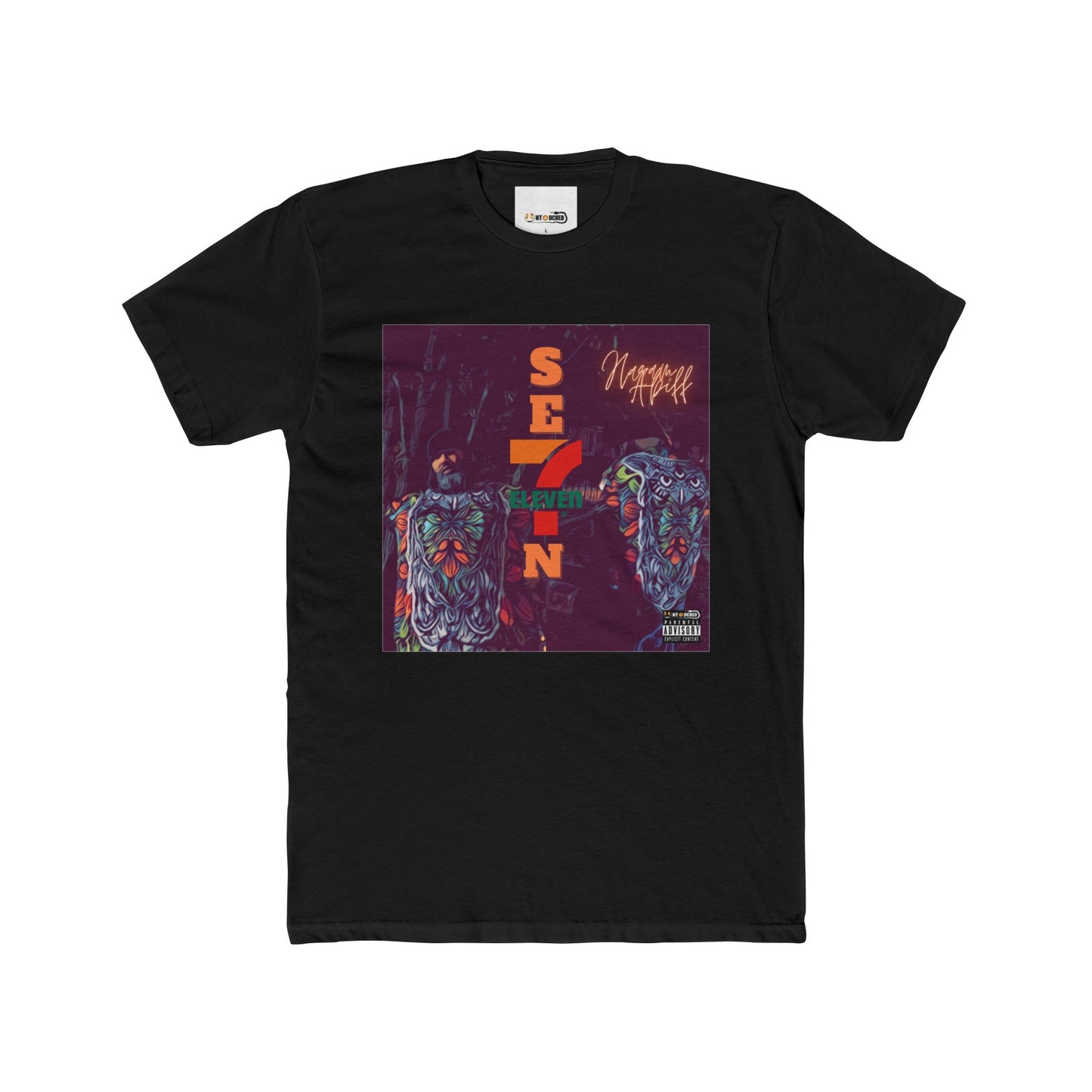 Cover Art Collection Unisex Cotton Crew Tee - '7 Eleven' Graphic T-Shirt