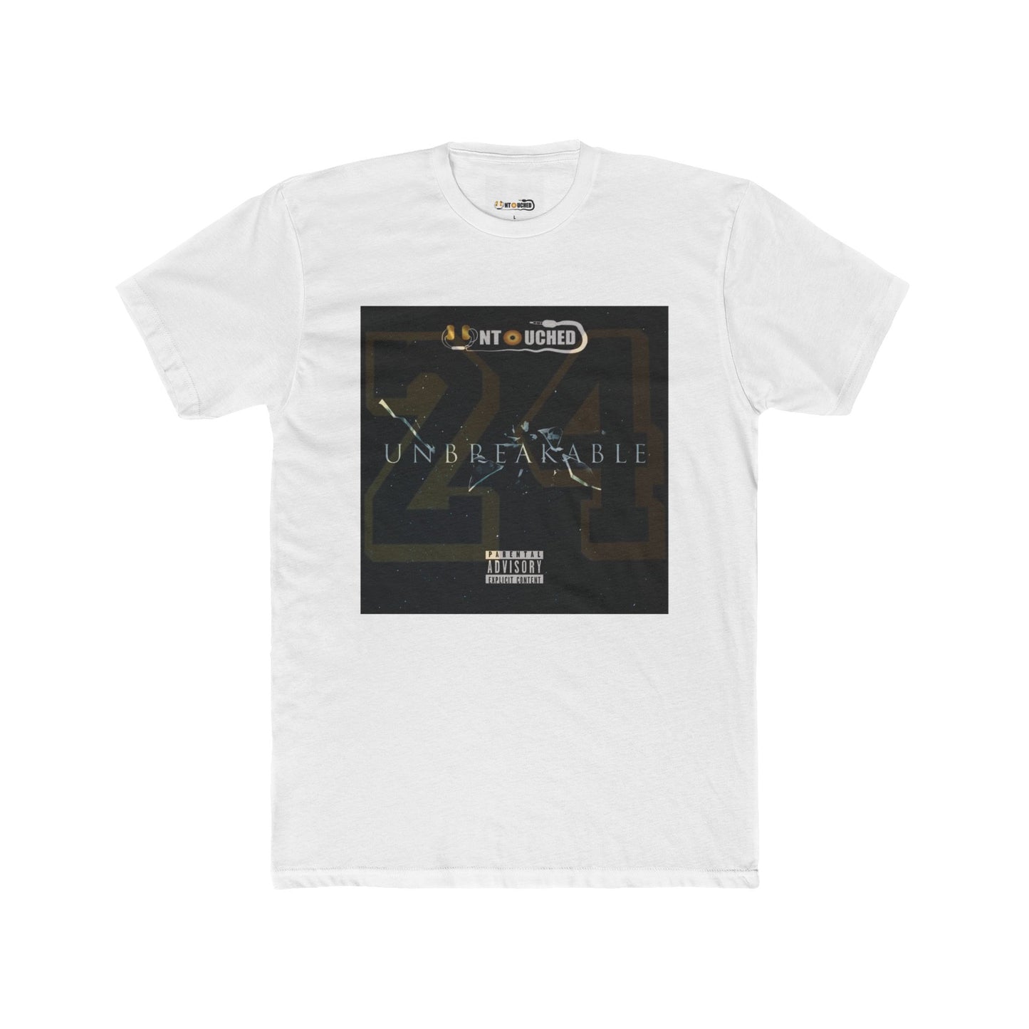 Cover Art Collection Unisex Cotton Crew Tee - 'Unbreakable' Graphic T-Shirt