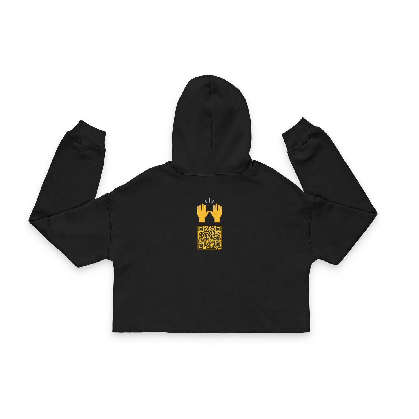 Stylish UNTOUCHED Women's Cropped Hoodie