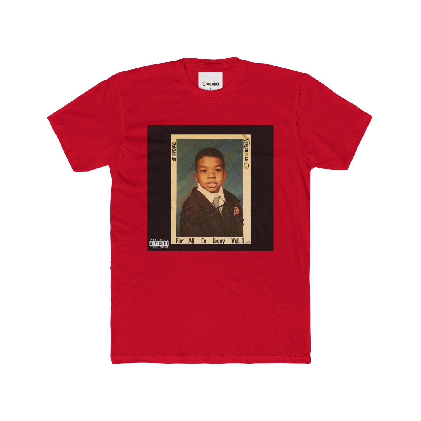 Cover Art Collection Unisex Cotton Crew Tee - 'F.A.T.E. Vol 1' Graphic T-Shirt