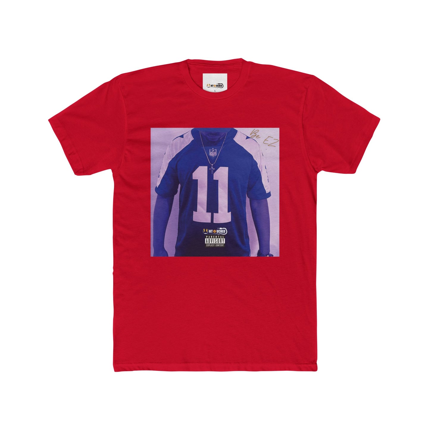 Cover Art Collection Unisex Cotton Crew Tee - 'Stix' Graphic T-Shirt
