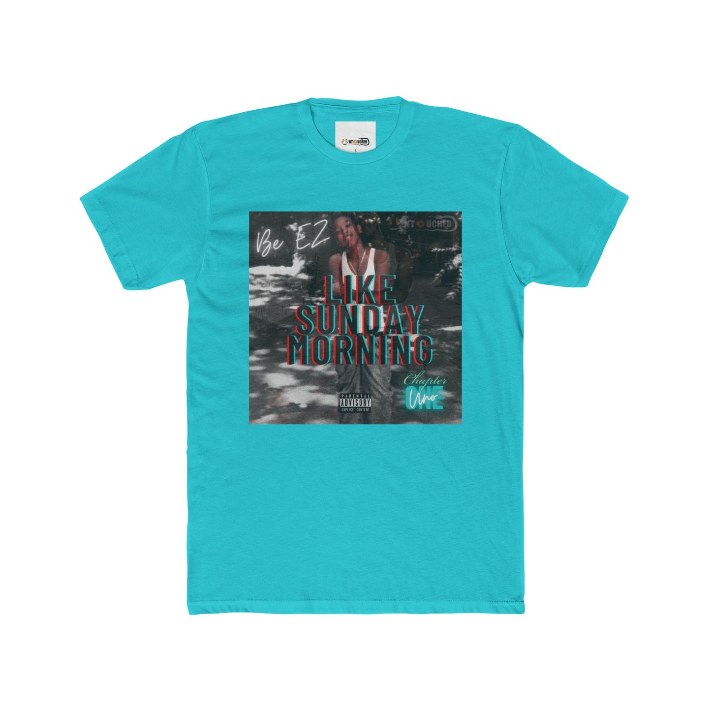 Cover Art Collection Unisex Cotton Crew Tee - 'Like Sunday Morning Part 1' Graphic T-Shirt