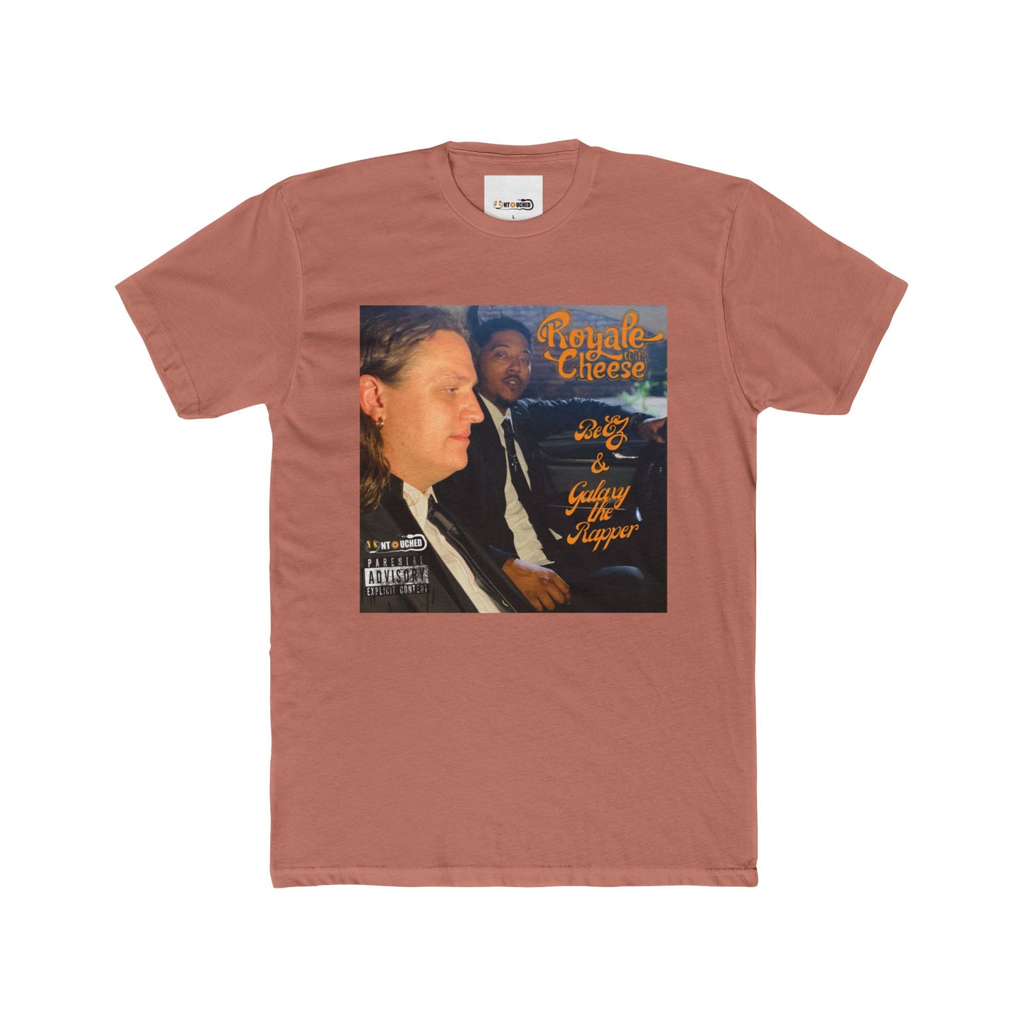 Cover Art Collection Unisex Cotton Crew Tee - 'Royale With Cheese' Graphic T-Shirt