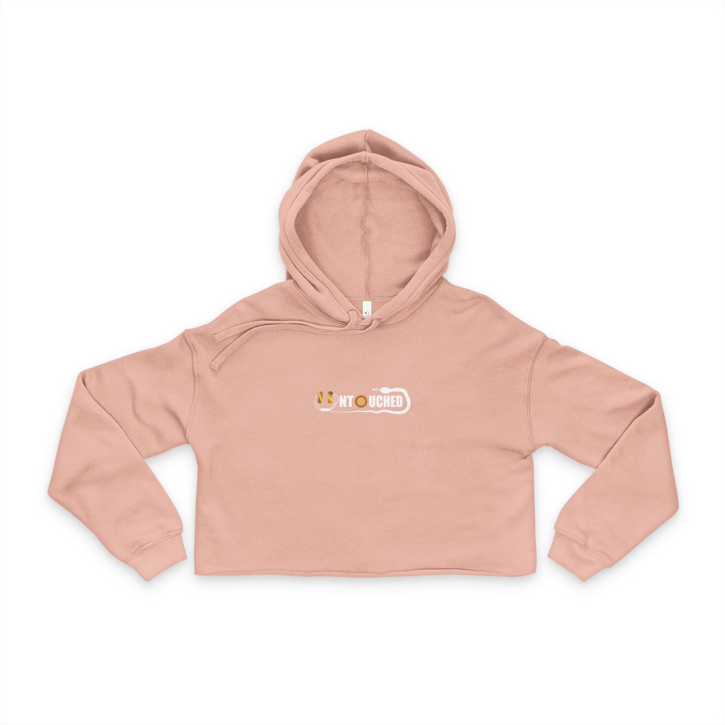 Stylish UNTOUCHED Women's Cropped Hoodie