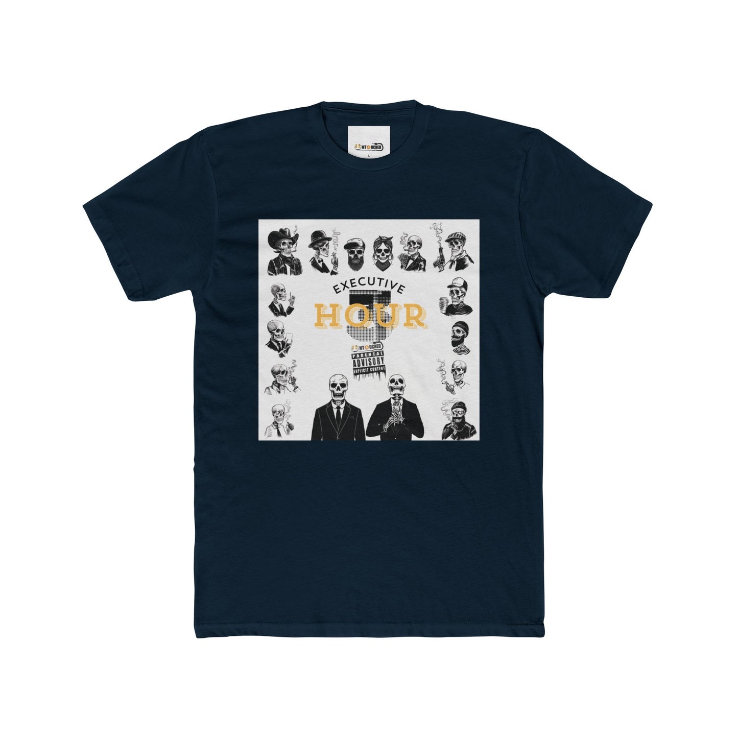 Cover Art Collection Unisex Cotton Crew Tee - 'Executive Hour 3' Graphic T-Shirt