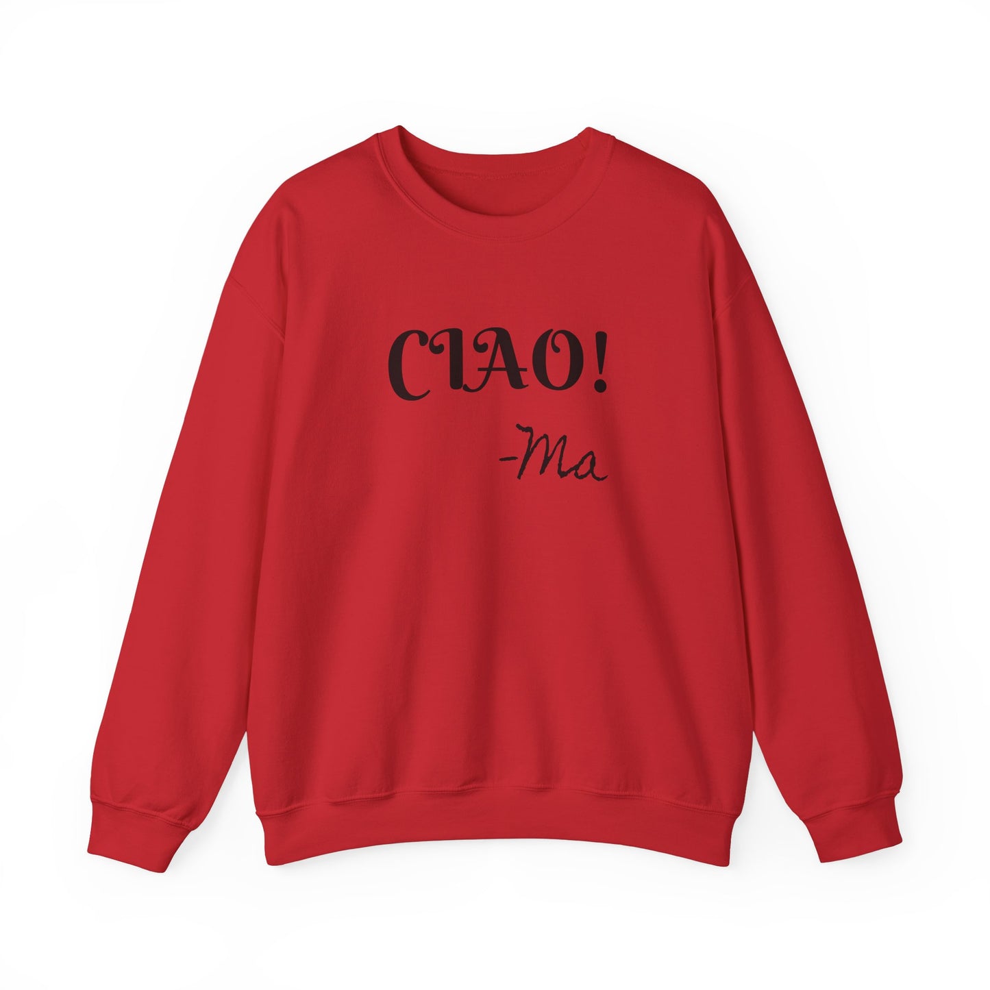 Ciao! Mom Unisex Heavy Blend Sweatshirt - Cozy Gift for Mother's Day & Casual Outings
