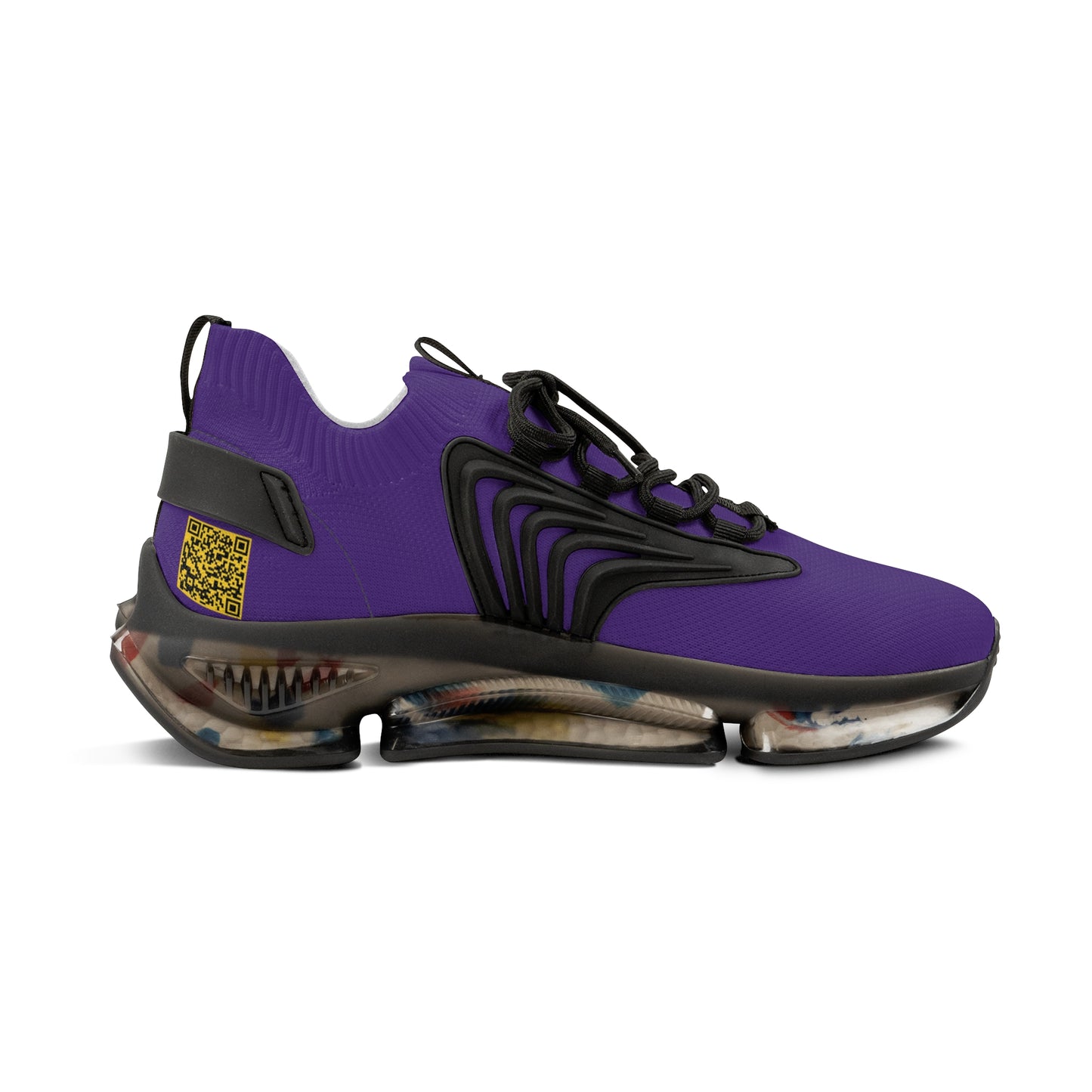 Purple Heart UNTOUCHED Men's Mesh Sneakers 'That U Letter'
