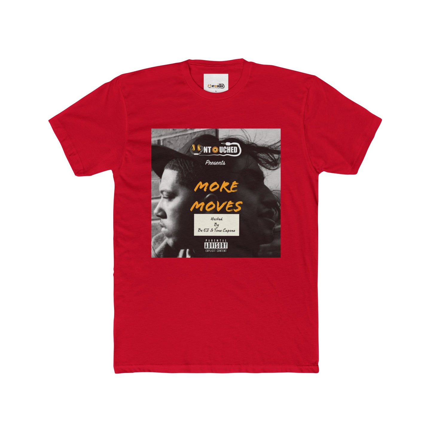 Cover Art Collection Unisex Cotton Crew Tee - 'More Moves' Graphic T-Shirt