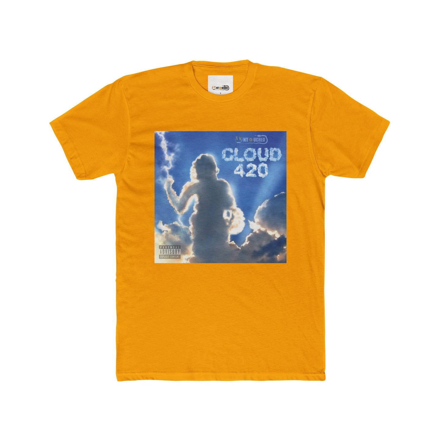 Cover Art Collection Unisex Cotton Crew Tee - 'Cloud 420' Graphic T-Shirt