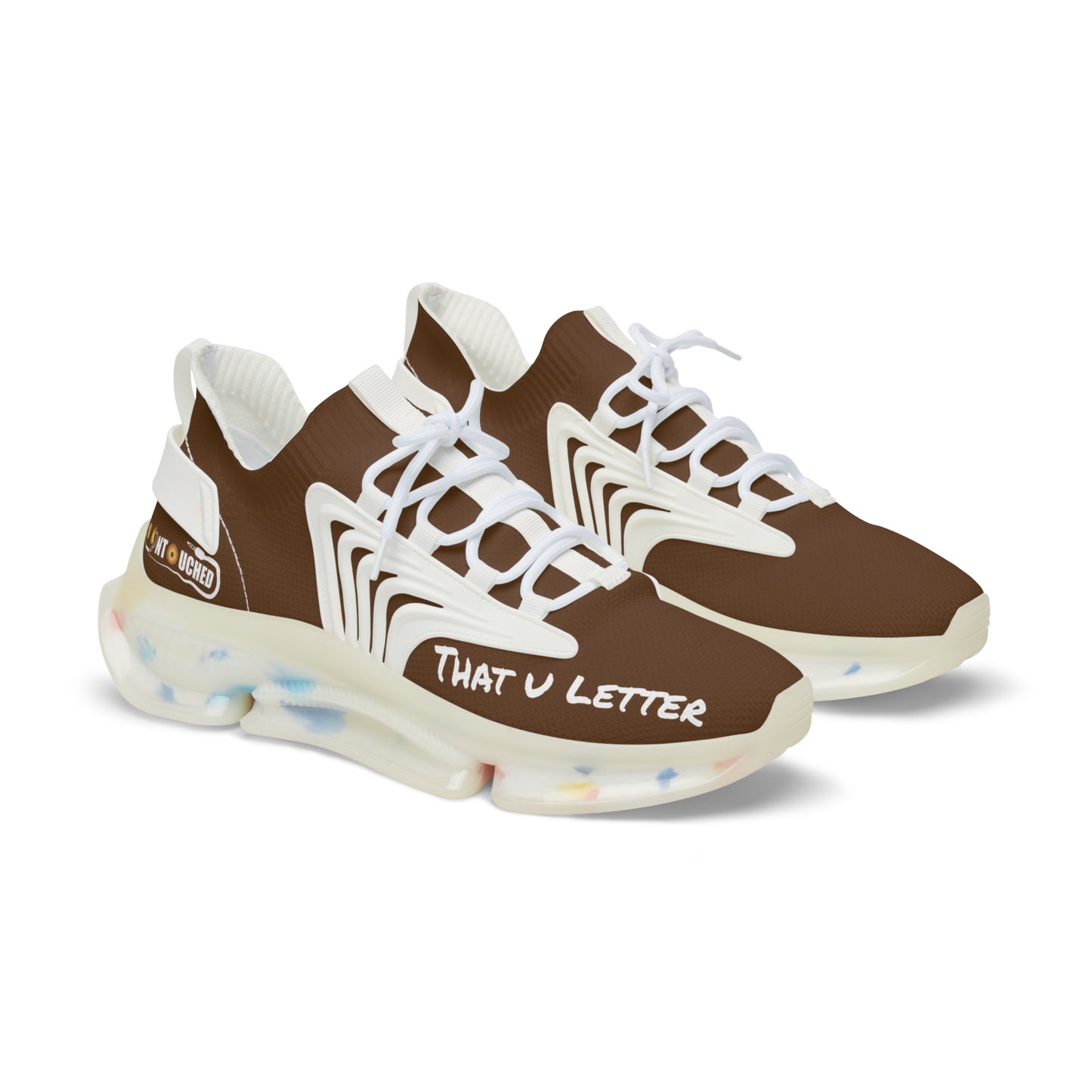 Brownie UNTOUCHED Men's Mesh Sneakers 'That U Letter'