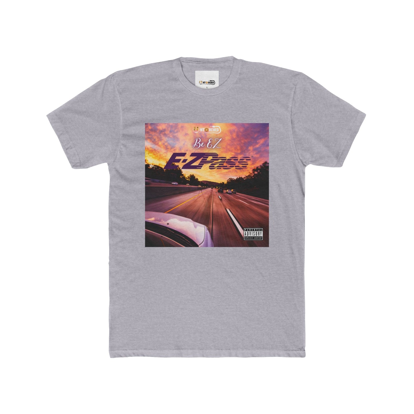 Cover Art Collection Unisex Cotton Crew Tee - 'EZ Pass' Graphic T-Shirt