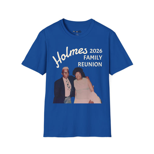 The Anthony & Mary Ethel Holmes Family Reunion T-Shirt — 2026