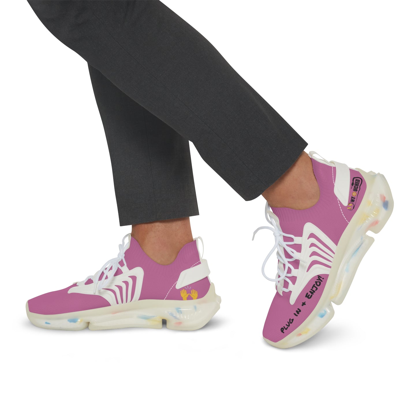 Pink Panther UNTOUCHED Men's Mesh Sneakers 'That U Letter'