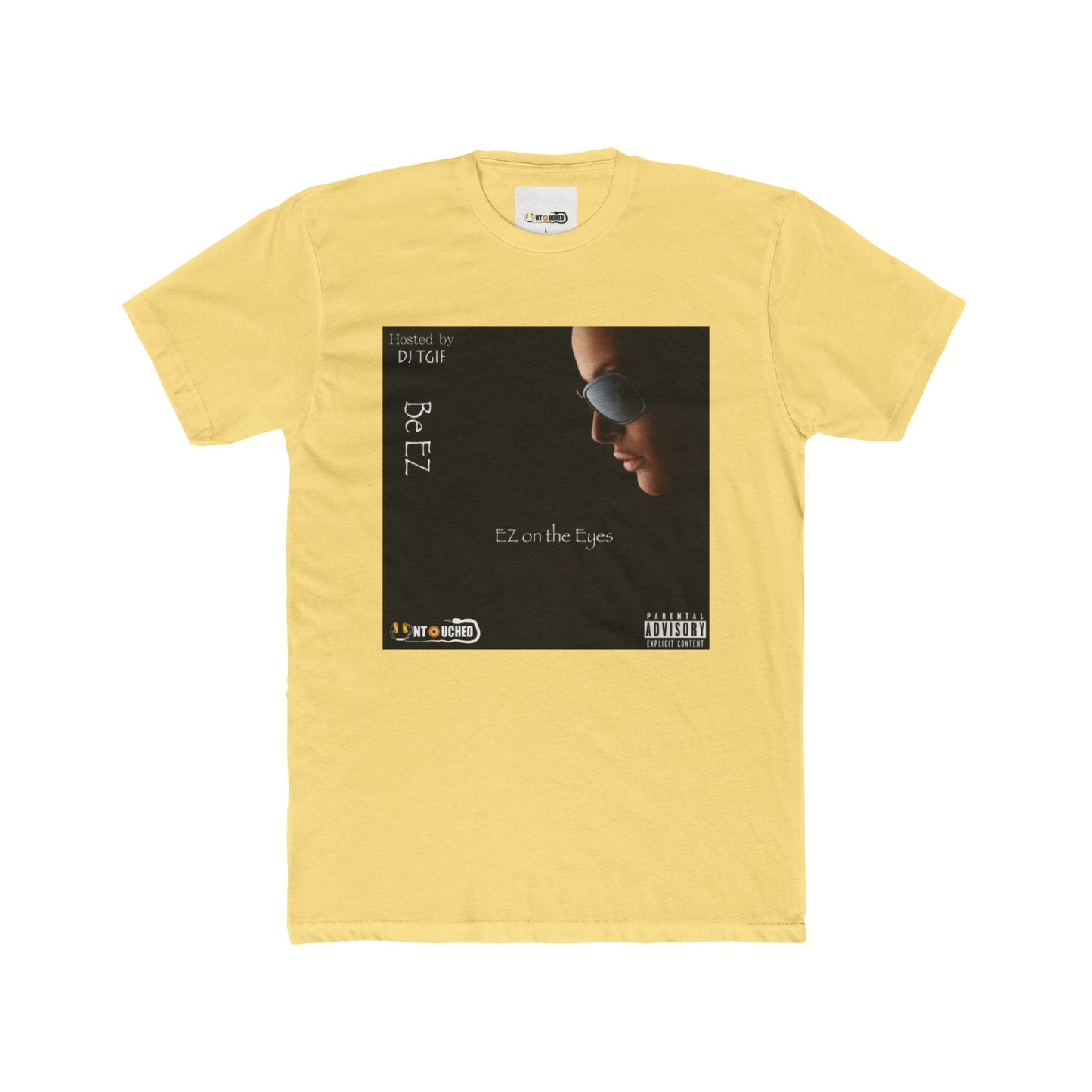 Cover Art Collection Unisex Cotton Crew Tee - 'EZ on the Eyes' Graphic T-Shirt