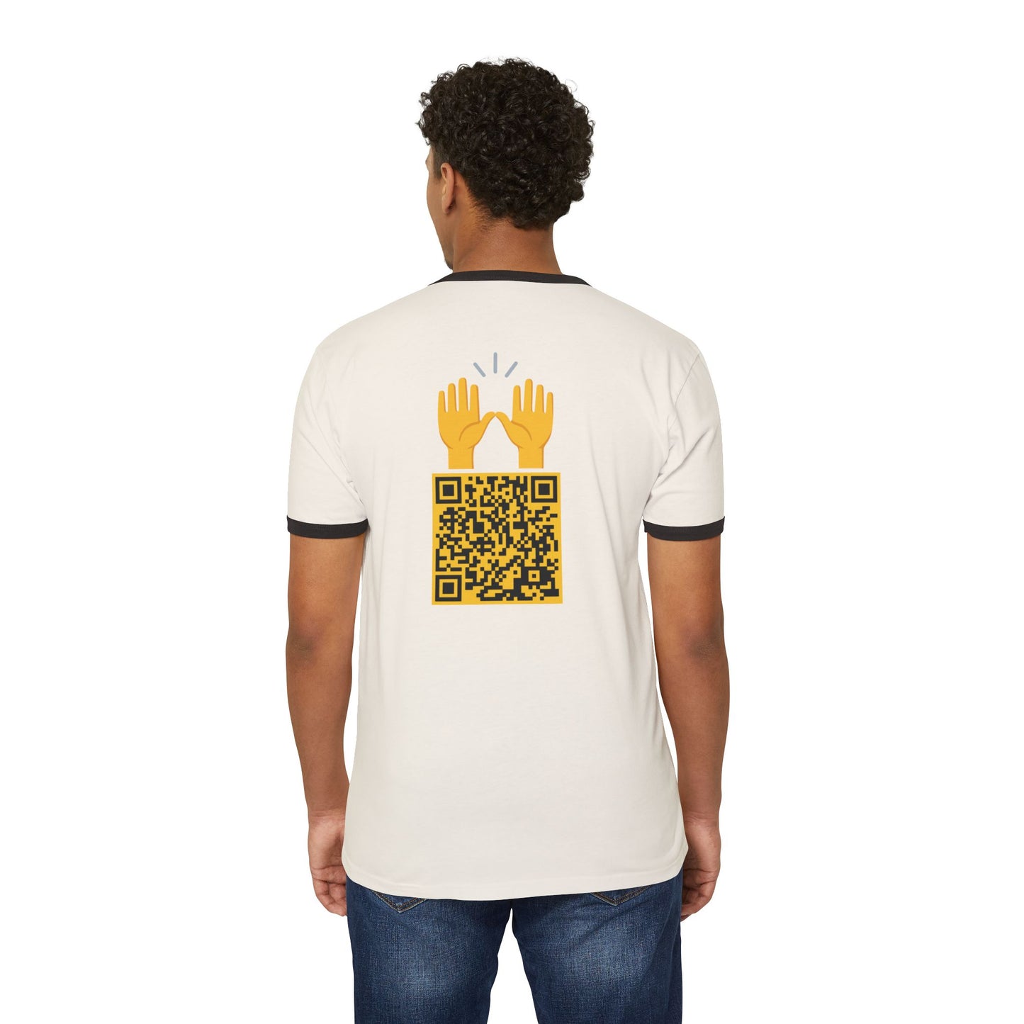 UNTOUCHED Unisex Cotton Ringer T-Shirt
