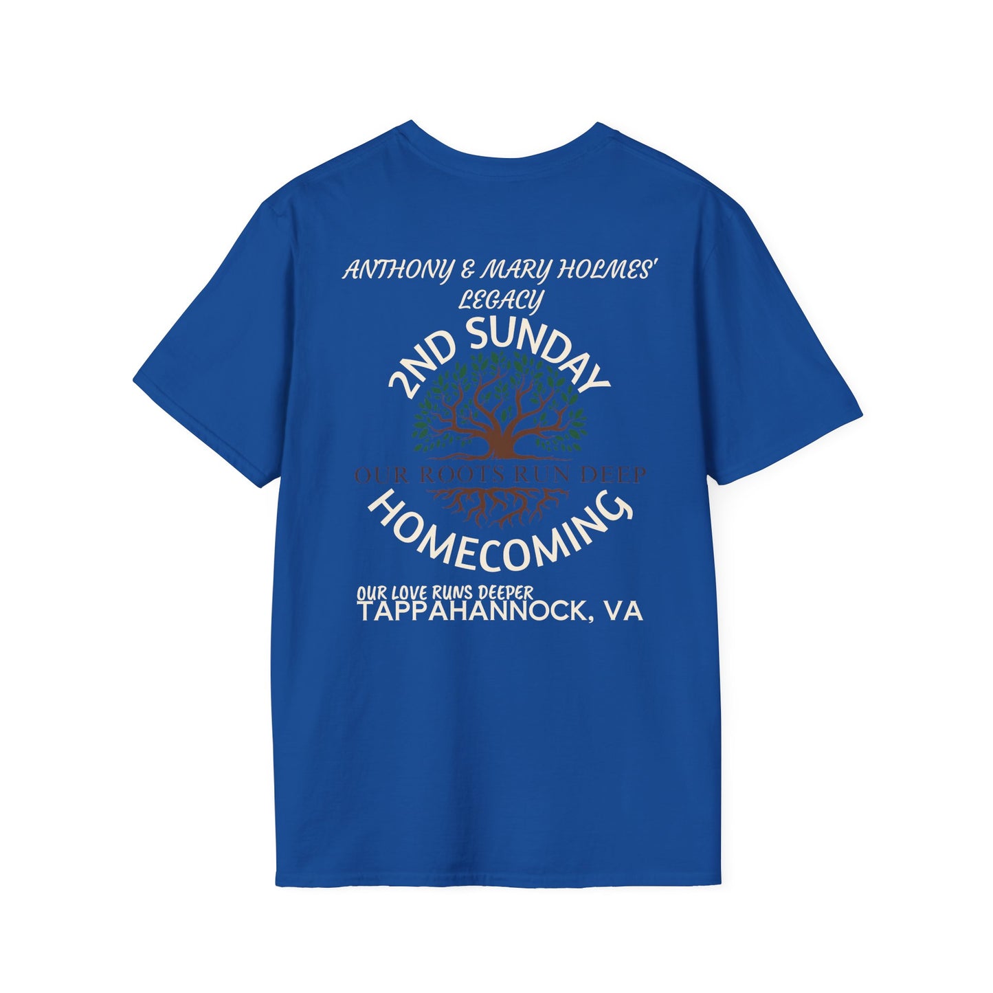 The Anthony & Mary Ethel Holmes Family Reunion T-Shirt — 2026