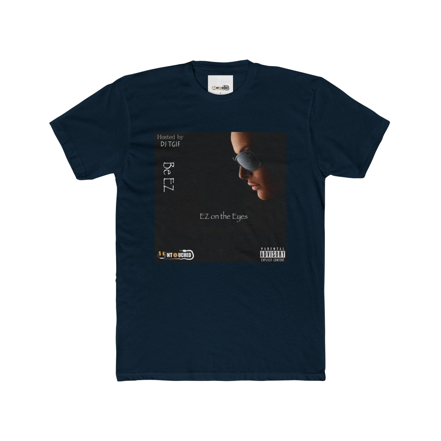 Cover Art Collection Unisex Cotton Crew Tee - 'EZ on the Eyes' Graphic T-Shirt